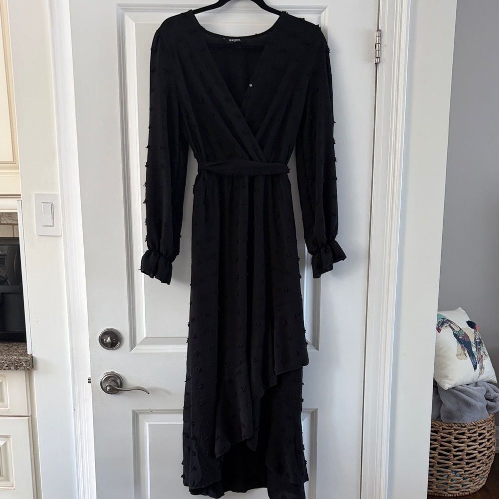 Elegant Black Women's Dress